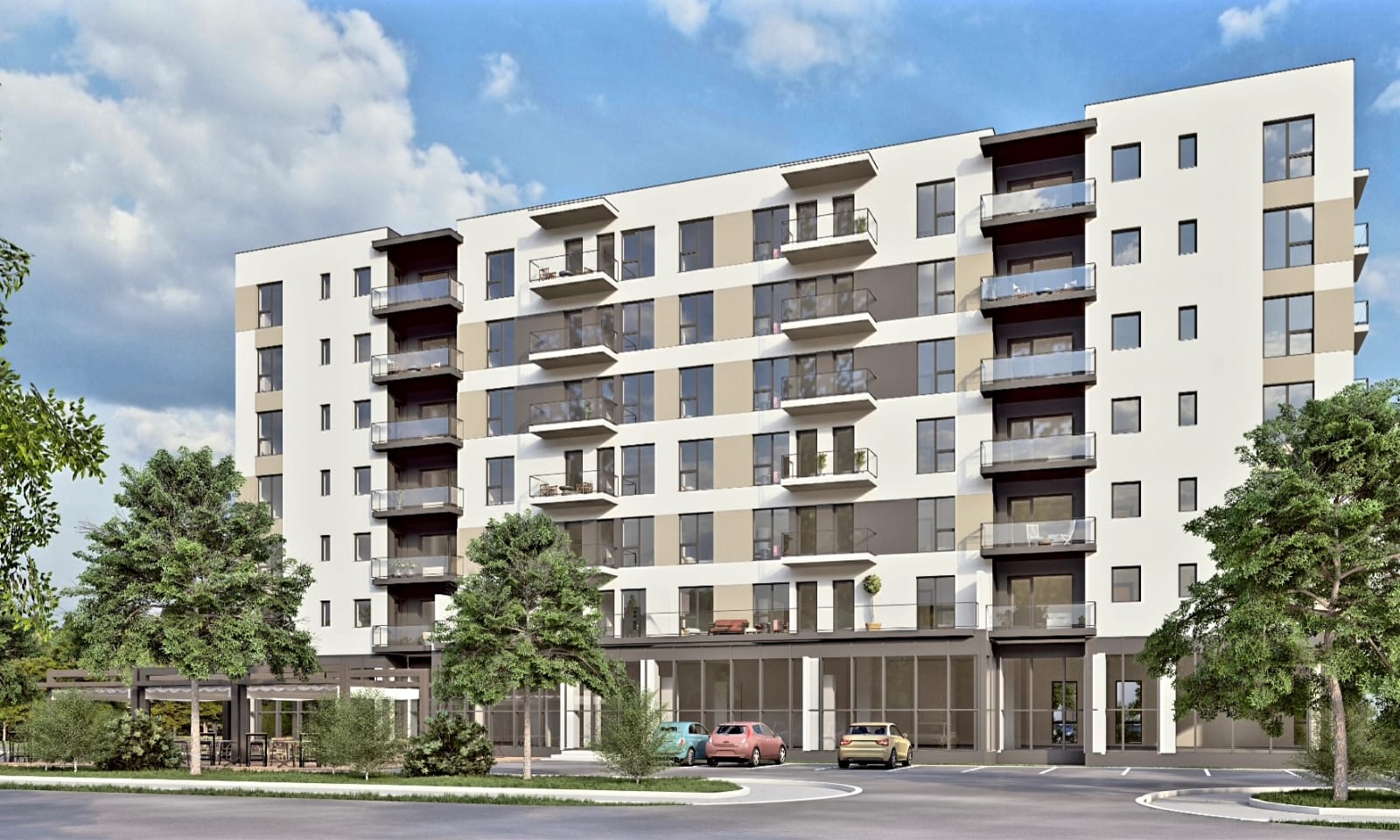 CONCEPT URBAN - CityPlace pe str. Calea Ialomiței, spre Complexul Turistic de Natație, lângă Lidl