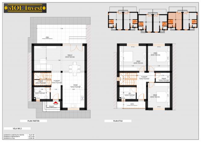 Vila 5 Panoramic dealurile Mănăstirii